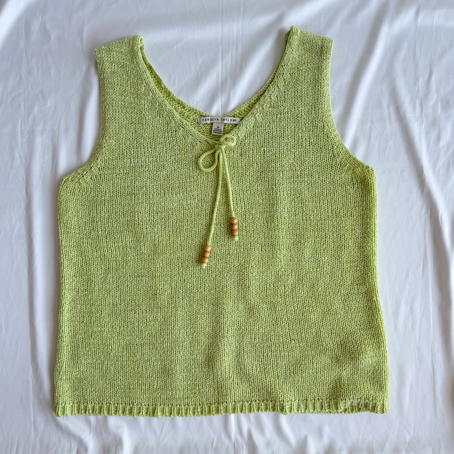 Camisole tissée