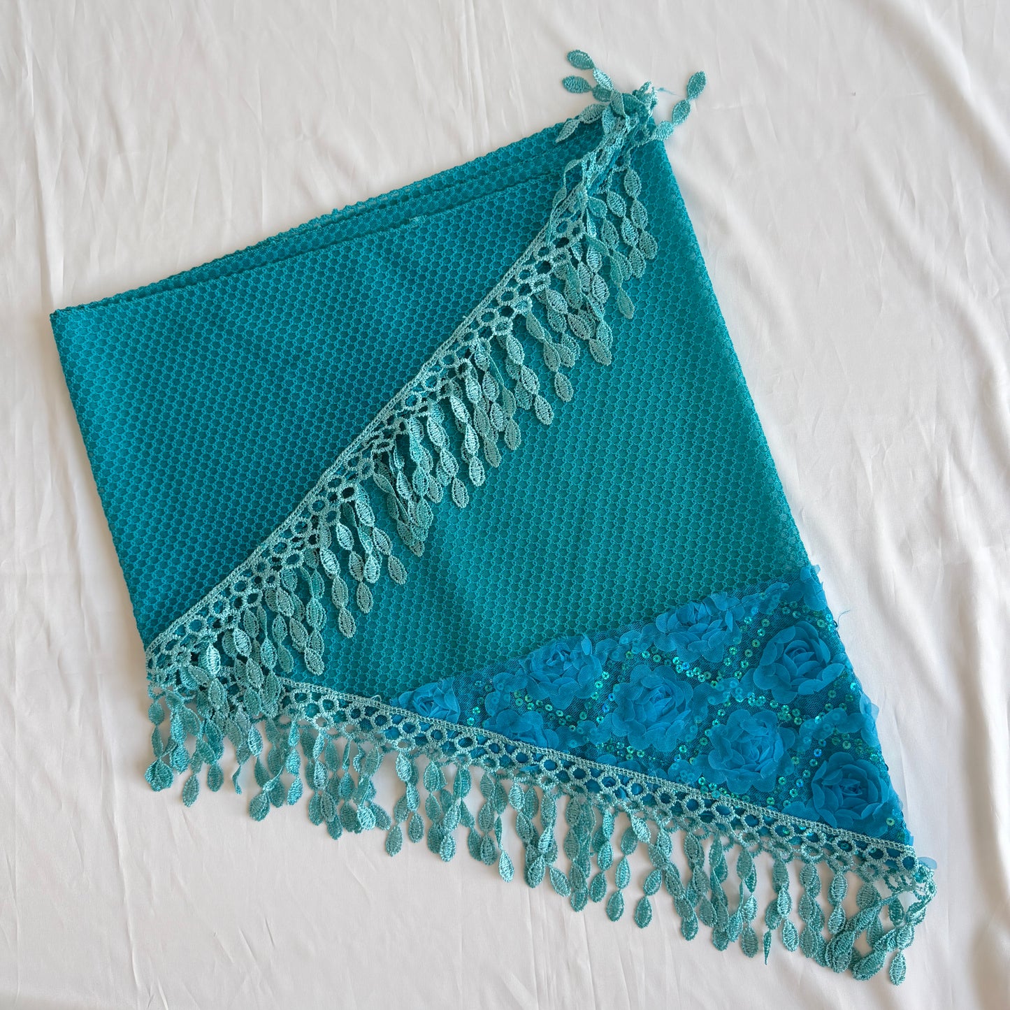 Paréo turquoise
