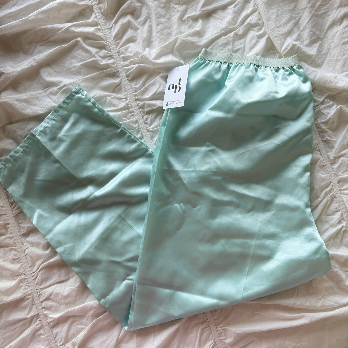 Pantalon satiné