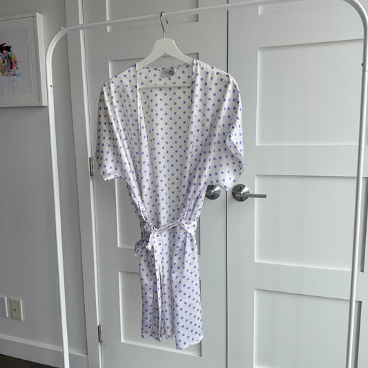 Peignoir Linda Bis polka dots