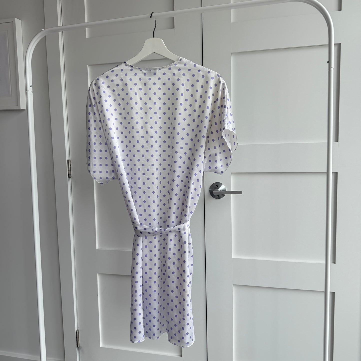 Peignoir Linda Bis polka dots