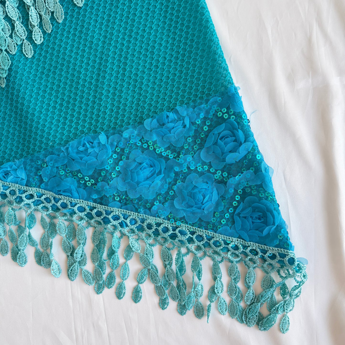 Paréo turquoise