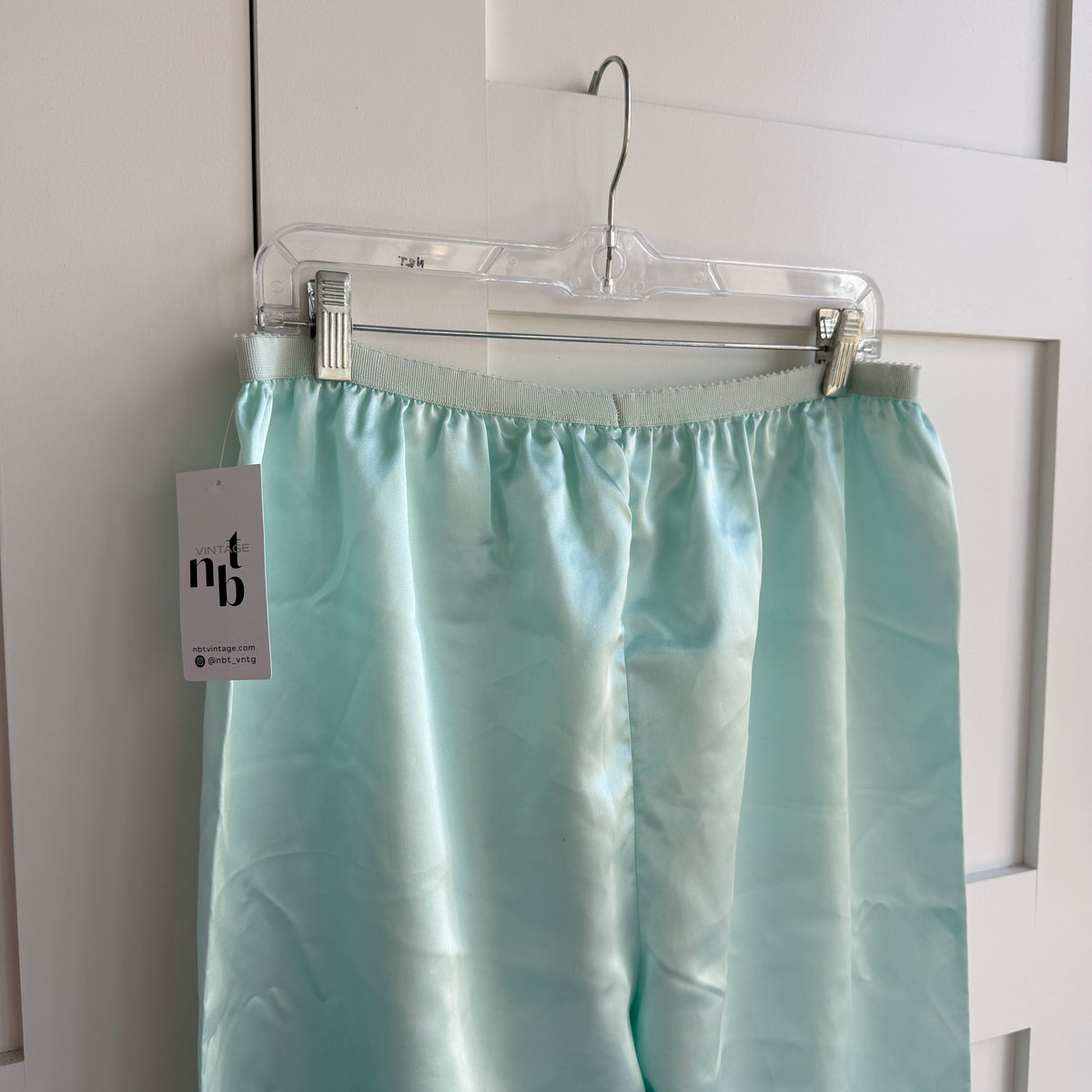 Pantalon satiné