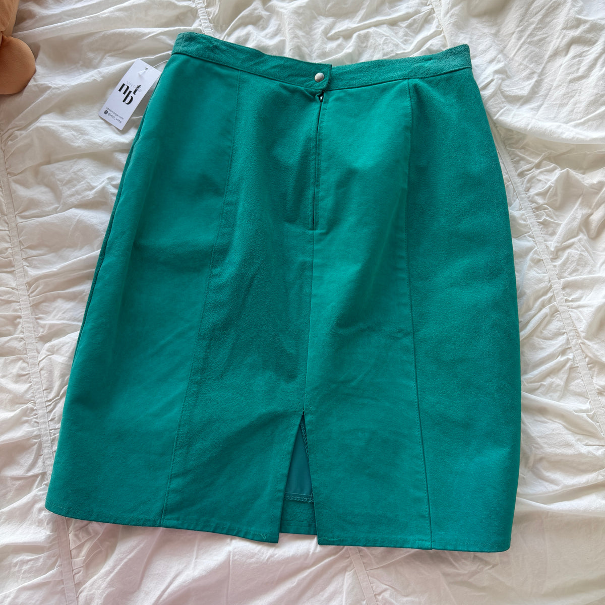 Jupe en cuir (de rêve)
